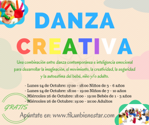 danzacreativa inteligencia emocional, contemporanea niños adultos bebes creatividad tikun centro del bienestar cullar vega granada andalucia españa