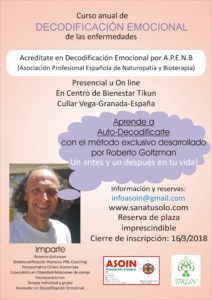 curso de decodificacion emocional roberto goltzman cullar vega granada tikun centro del bienestar