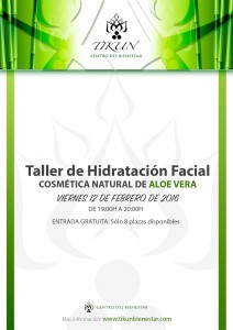 taller de hidratacion facial cosmetica natural aloe vera tikun centro del bienestar