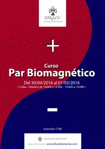 CURSO PAR BIOMAGNETICO TIKUN CENTRO DEL BIENESTAR SANACION CULLAR VEGA GRANADA ANDALUCIA ESPAÑA