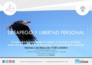 taller desapego y libertad dicedir tikun centro del bienestar cullar vega granada andalucia