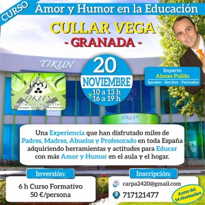 Ahumor educando con amor y humor tikun centro del bienestar cullar vega granada andalucia españa