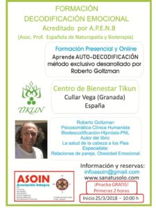 curso de decodificacion emocional roberto goltzman cullar vega granada tikun centro del bienestar